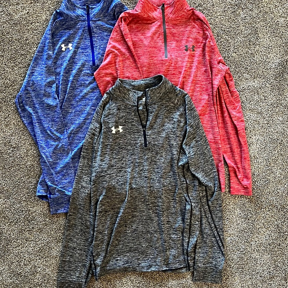 Under Armor long sleeve shirts